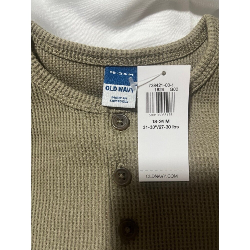 Old Navy NWT Waffle Knit Onesie